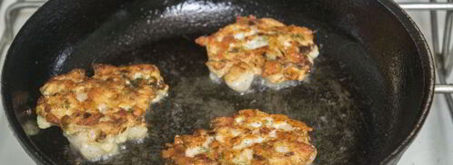 рубленные куриные котлеты с сыром. Шаг 6