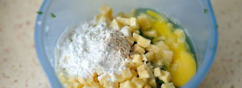 рубленые котлеты с сыром и зеленью. Шаг 2