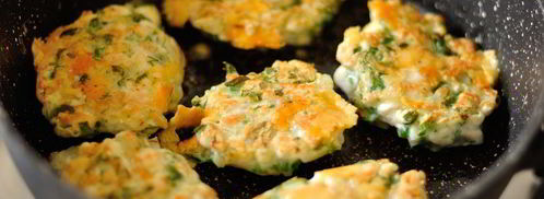 рубленые котлеты с сыром и зеленью. Шаг 4