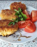 Рыбные котлеты из минтая с морковью и луком