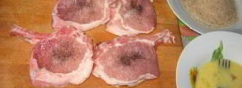 свиная котлета на косточке. Шаг 2