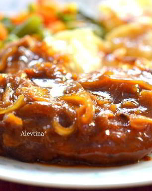 Свиные котлеты с кленовым сиропом