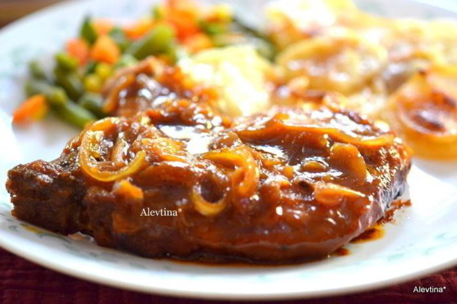 Рецепт свиные котлеты с кленовым сиропом