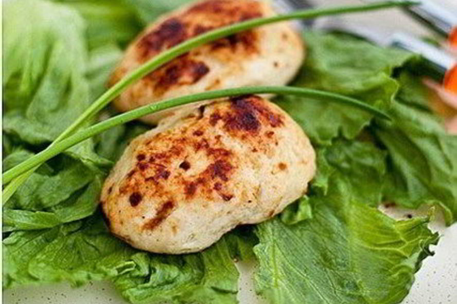 Рецепт запеченые куриные котлеты с яблоком