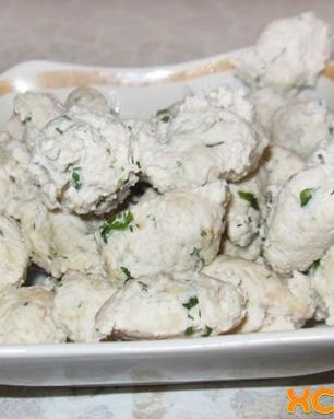 Куриные клецки