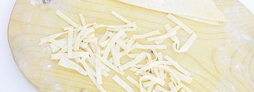 лапша домашняя на яйцах. Шаг 12