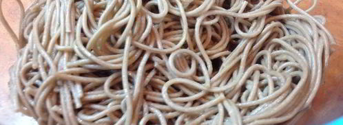 лапша соба с овощами. Шаг 4