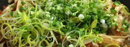 лапша удон с курицей терияки. Шаг 7