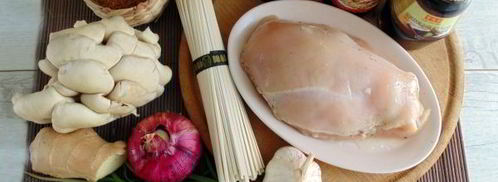 лапша удон с курицей. Шаг 5