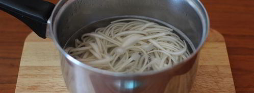 лапша удон в кокосовом молоке с креветками. Шаг 4