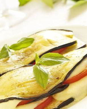 Быстрая лазанья из баклажанов