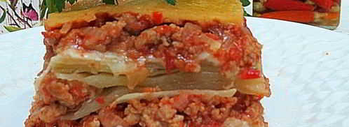 капустная лазанья с фаршем. Шаг 19