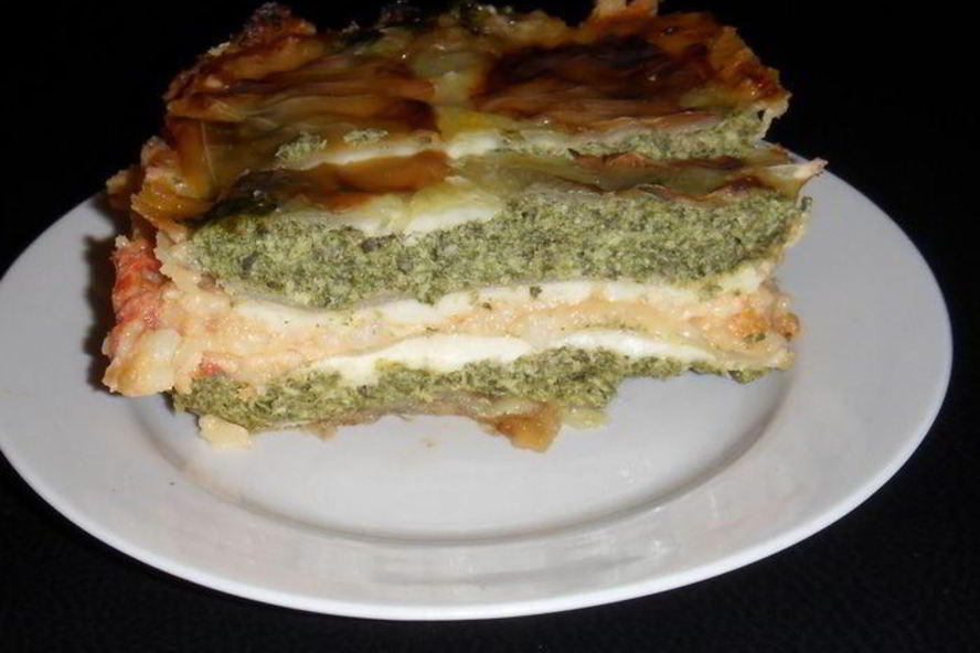 Рецепт капустная лазанья