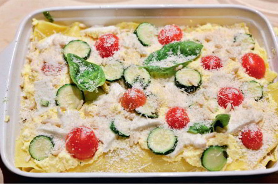 Рецепт лазанья аль песто