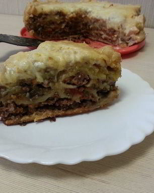 Лазанья Крестьянская в мультиварке