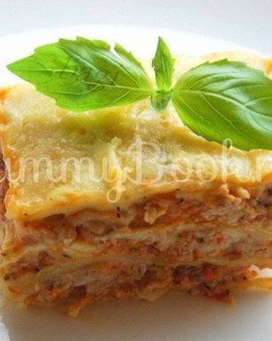 Лазанья под соусом Бешамель
