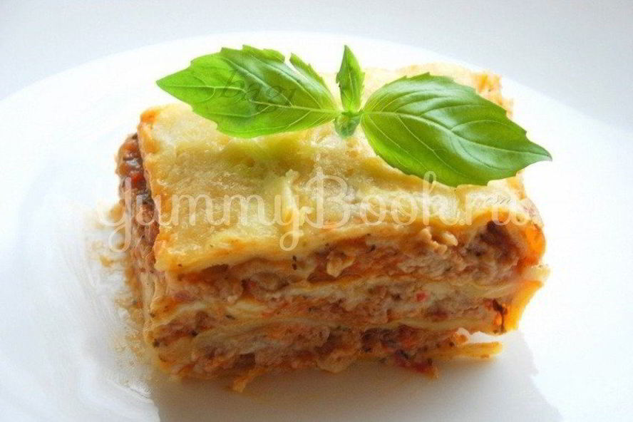 Рецепт лазанья под соусом бешамель