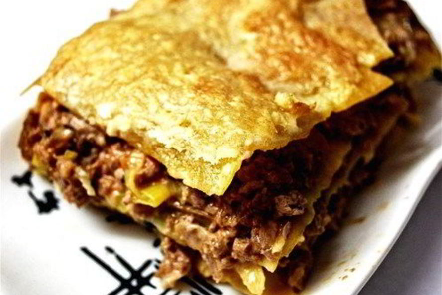 Рецепт лазанья с чеддером