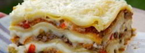 лазанья с фаршем и овощами. Шаг 14