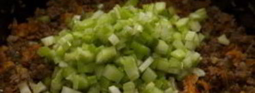 лазанья с фаршем и овощами. Шаг 3