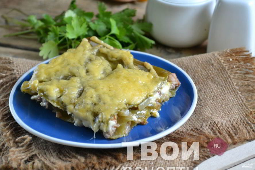 Рецепт лазанья с фаршем в духовке