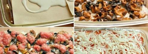 лазанья с грибами. Шаг 7