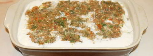 лазанья с курицей и грибами. Шаг 13