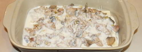 лазанья с курицей и грибами. Шаг 9