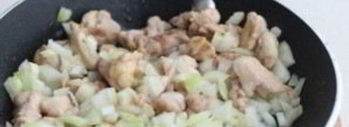 лазанья с курицей и соусом бешамель. Шаг 3