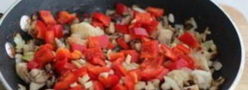 лазанья с курицей и соусом бешамель. Шаг 4