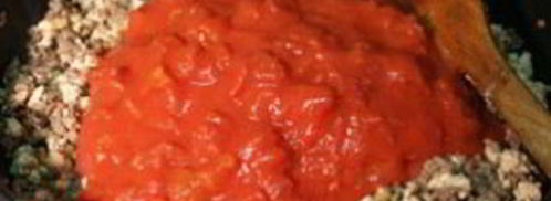 лазанья с овощами и фаршем. Шаг 2