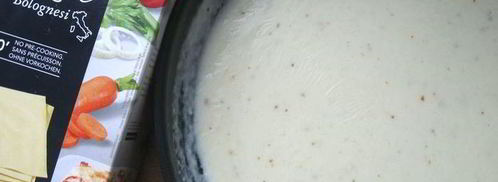 лазанья с рагу болоньезе, грибами и моцареллой. Шаг 7