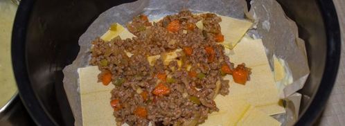 лазанья в мультиварке с фаршем. Шаг 27