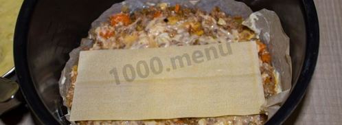 лазанья в мультиварке с фаршем. Шаг 29