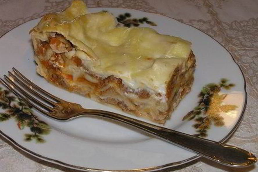Рецепт моя мясная лазанья