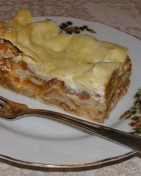 Моя мясная лазанья
