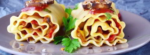 постная лазанья с грибами. Шаг 15