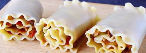 постная лазанья с грибами. Шаг 10