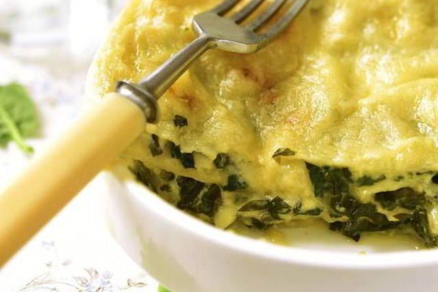 Рецепт весенняя лазанья со сливочным сыром