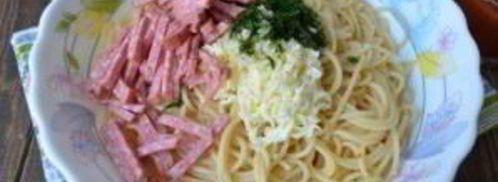 гигантский пончик из спагетти. Шаг 3