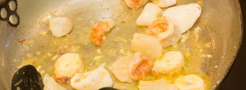 лингвини, запеченные под фокаччей. Шаг 3