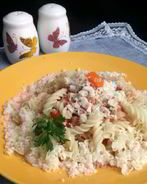 Макароны с фаршем и сыром