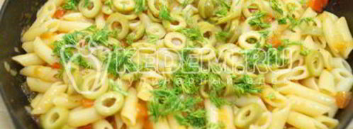 макароны с овощами. Шаг 9