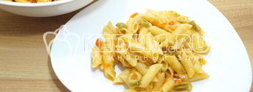 макароны с овощами. Шаг 10
