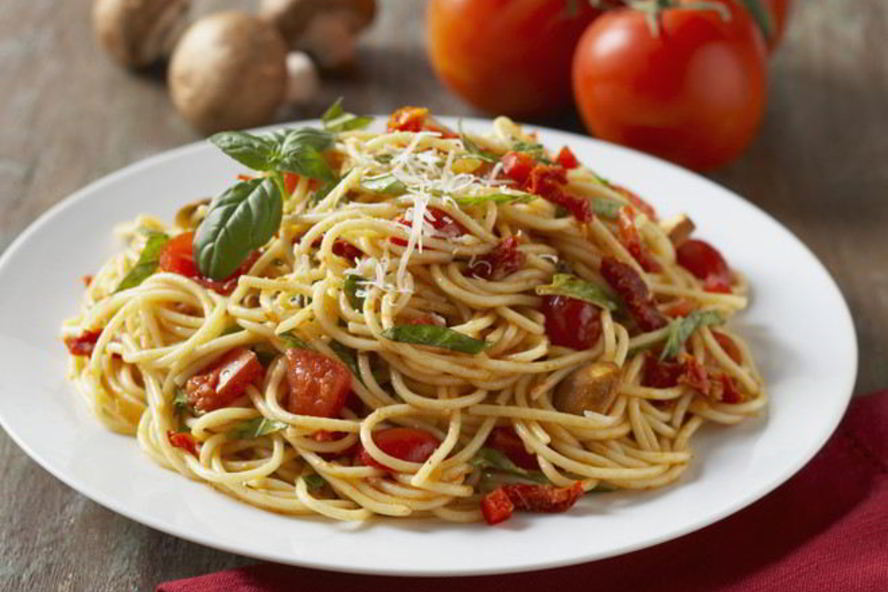 Рецепт макароны с помидорами