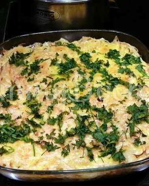 Макароны с шампиньонами