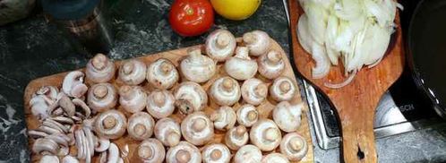 макароны с шампиньонами. Шаг 11