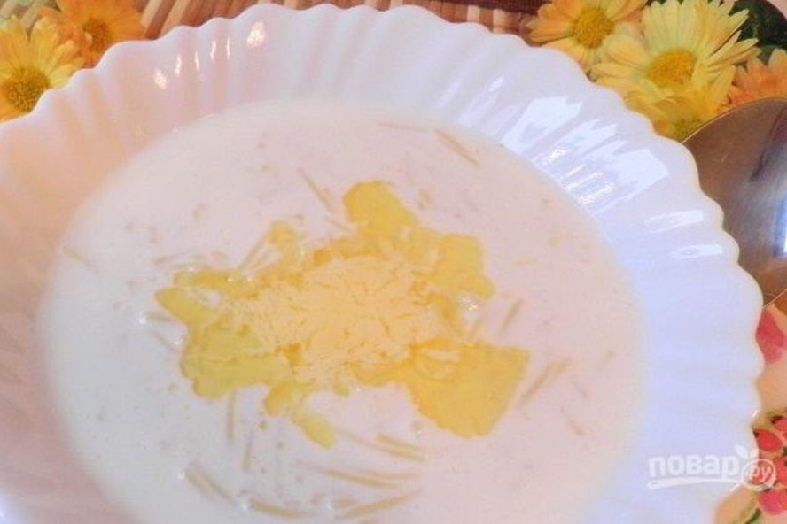 Рецепт молочные макароны