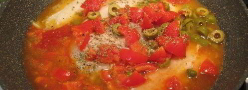 паста каламарата с рыбным соусом. Шаг 4