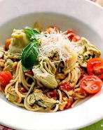 Паста с артишоками